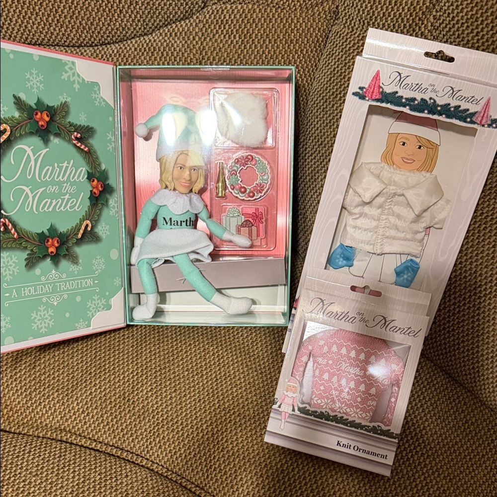 Martha on the mantel holiday collection